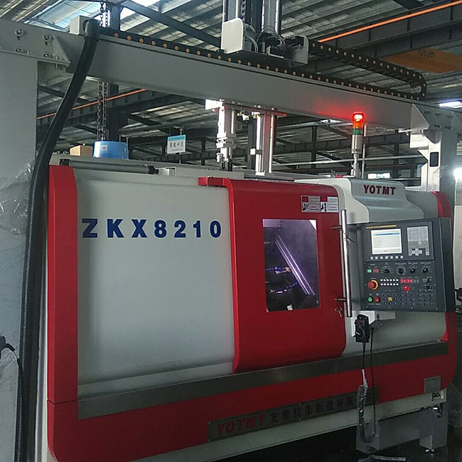 ZKX600數控銑打機,軸件雙端